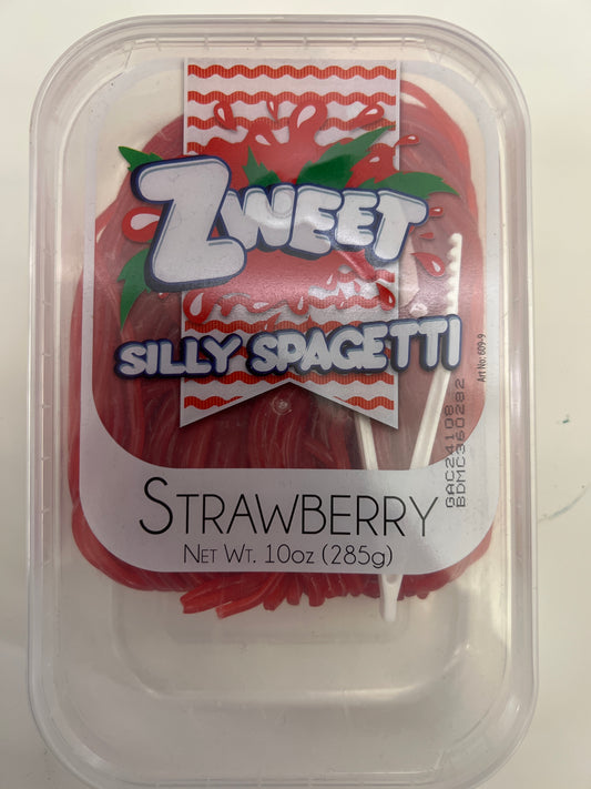 Zweet silly spaghetti strawberry