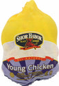 Shor habor whole chicken $4.99/lb. Price adjusted at fulfillment. Approx 4.5lbs