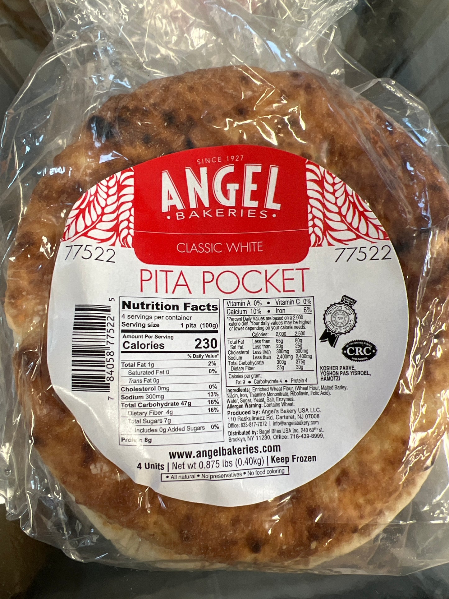 Angel pita pocket 4-pack￼