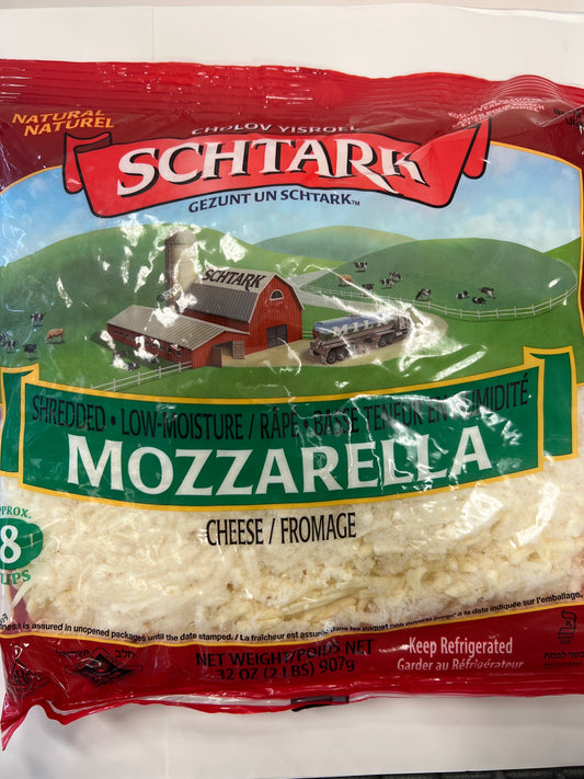 Schtark shredded mozzarella 2lbs