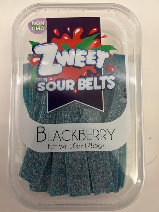 Zweet sour belts blackberry