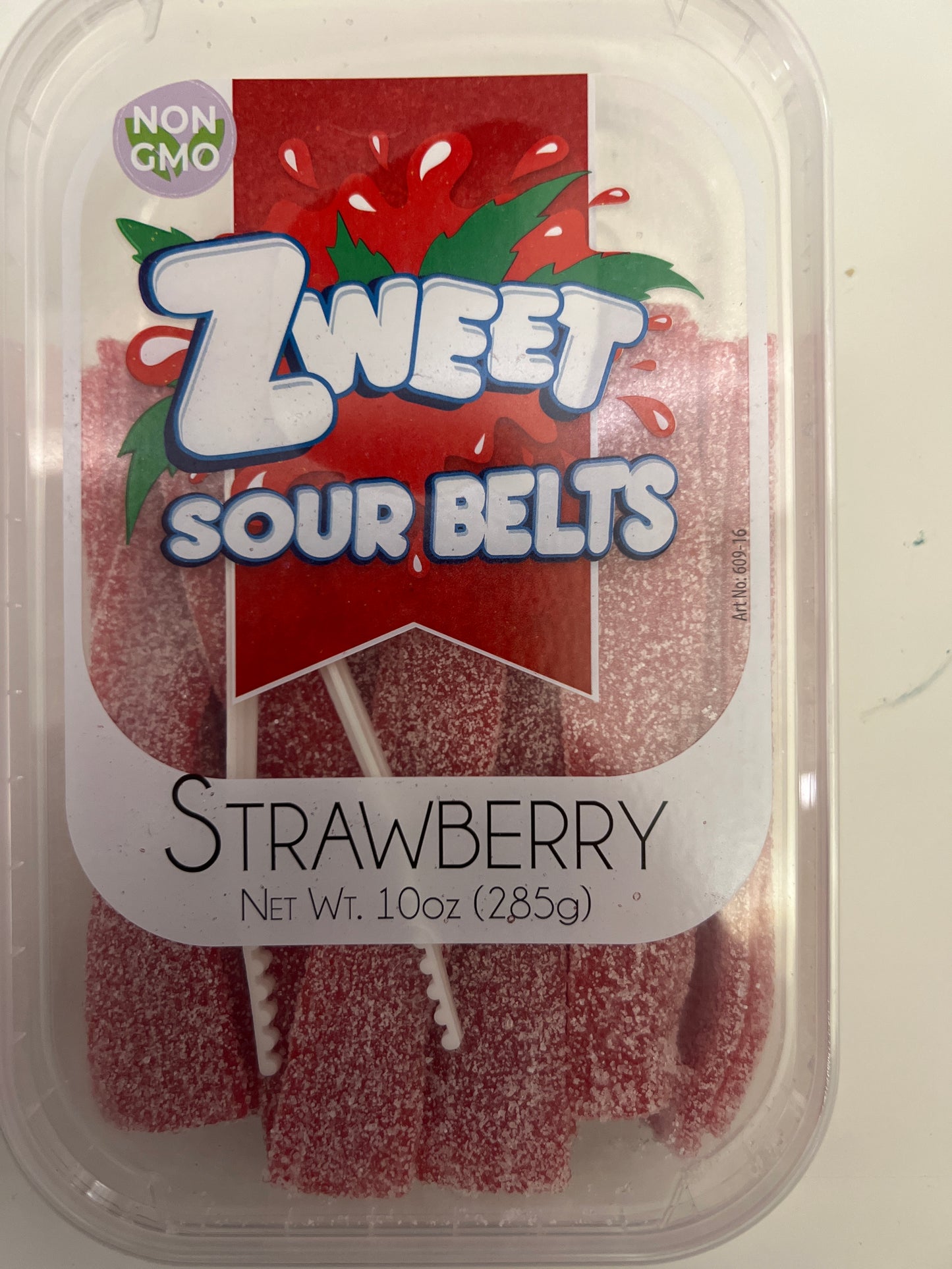 Zweet sour belts strawberry