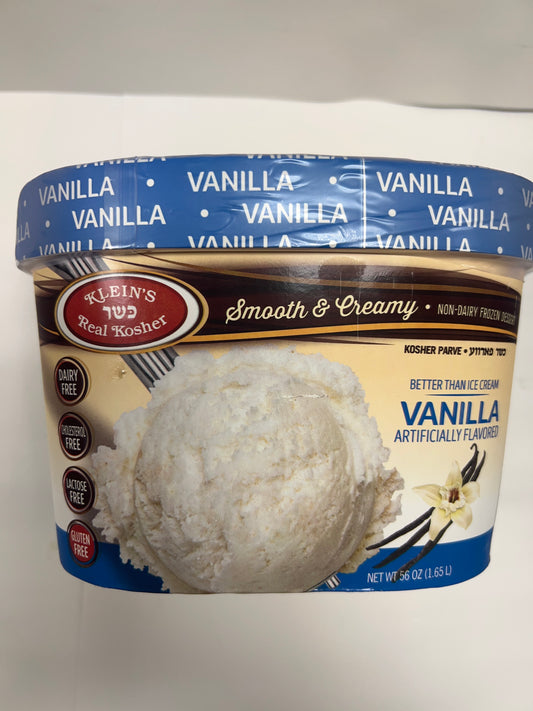 Klein’s parve vanilla ice cream