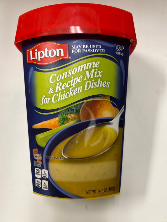 Lipton consommé and recipe mix for chicken dishes