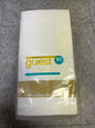 Simcha collection 2778 white with gold line guest towel/napkins 50ct