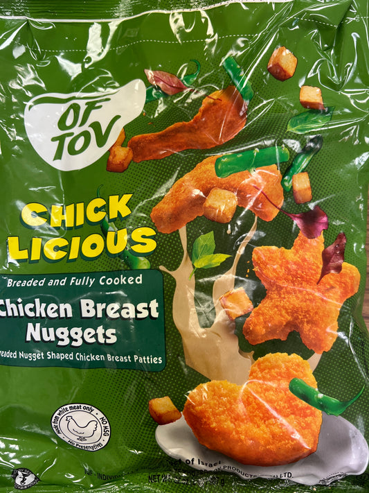 Of tov chick licious chicken breast nuggets 32oz