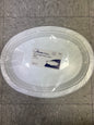 Simcha collection 721 heavy weight plastic platter 9 x 12 20ct