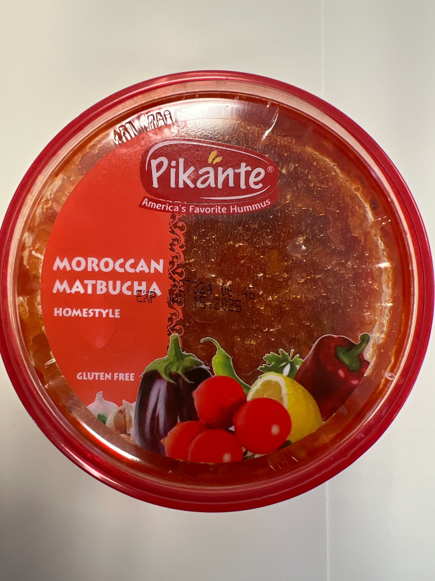 Pikante Moroccan Matbucha home style 8oz gluten free