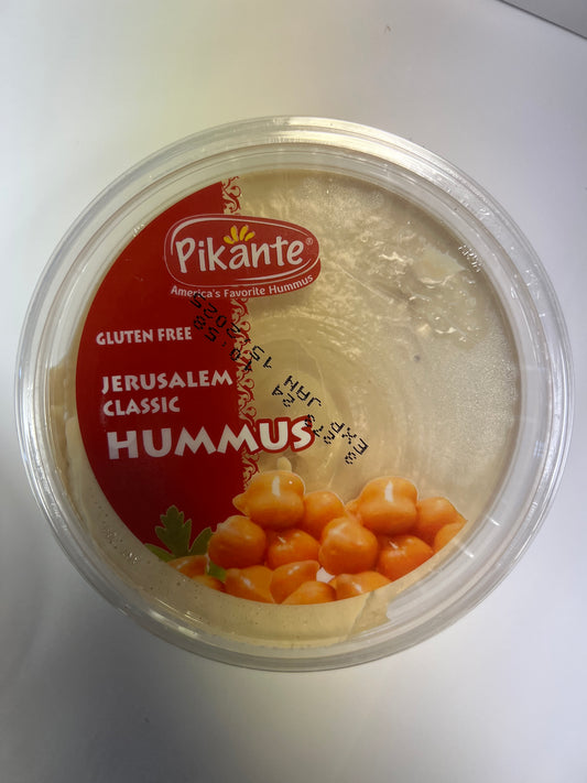 Pikante Jerusalem classic hummus 14oz gluten free