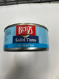 Benzs solid tuna in water