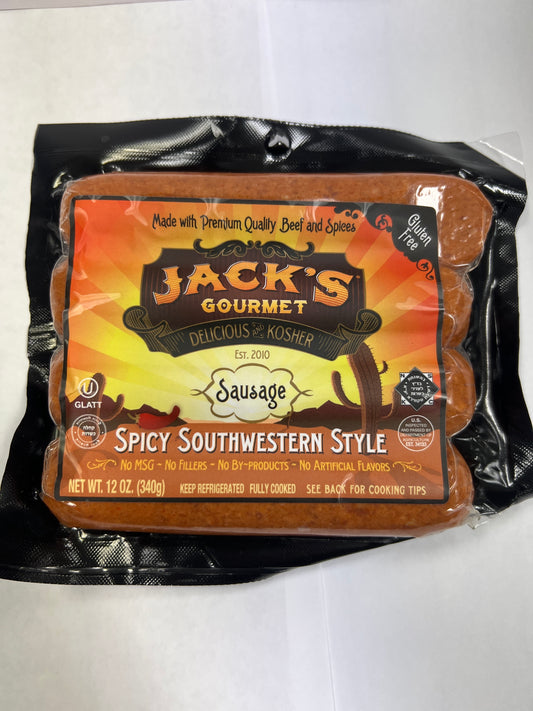 Jacks gourmet spicy southwestern style sausage gluten free