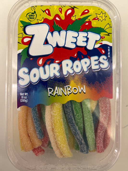 Zweet sour ropes rainbow