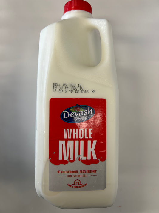 Devash whole milk