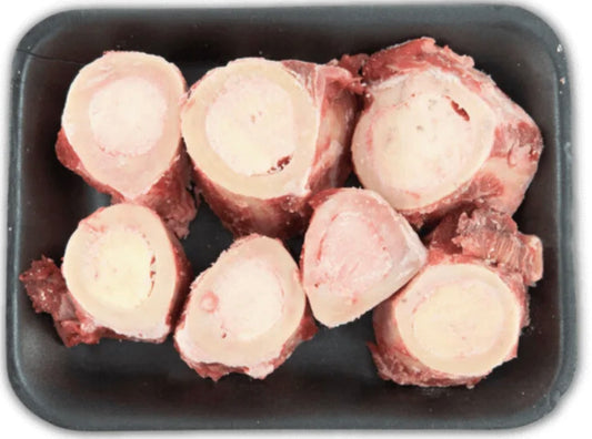 Shor habor beef marrow bones $14.39/lb Price adjusted at fulfillment. Approx 1lbs per tray