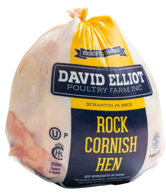 David Elliot rock Cornish hens  chicken